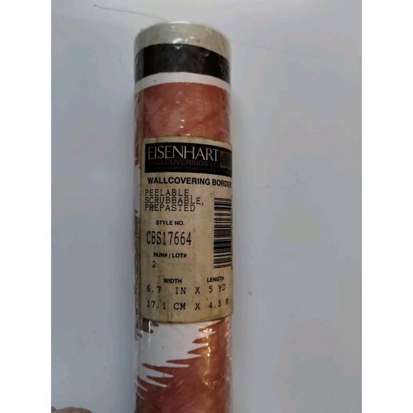 Eisenhart Pre-pasted Decorative Wall Border - Southwestern 5 Yds - Picture 4 of 4